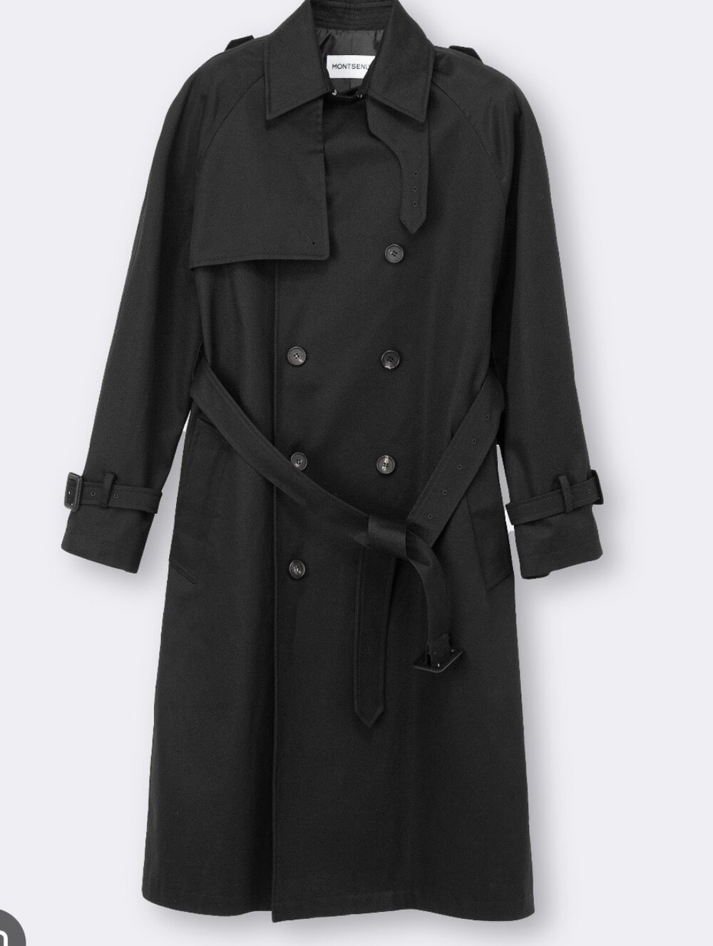 Burberry Classic Check Lined Jacket in Black & Beige, Black and Red Lining - Picture 6 of 15